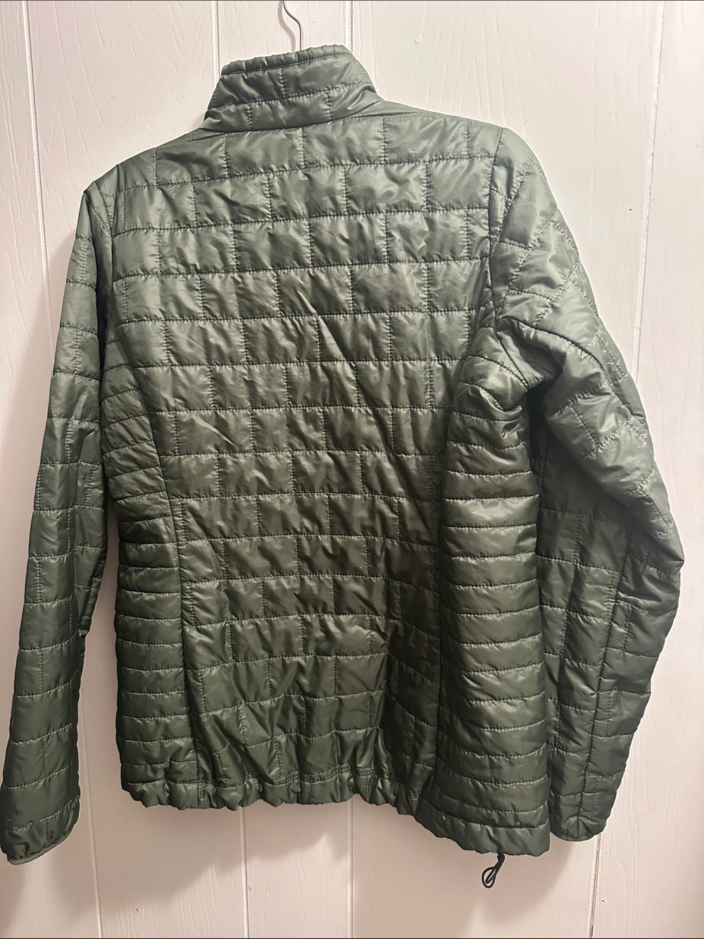Patagonia Olive Quilted Lightweight Women's Puffer Jacket - Picture 8 of 14